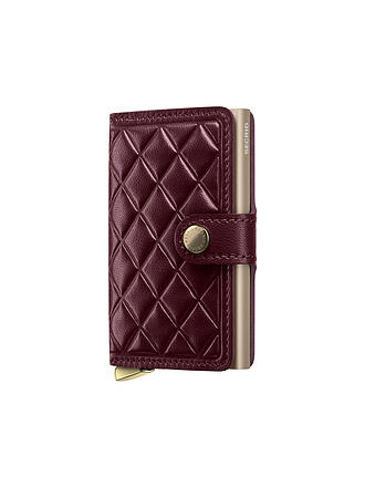 SECRID | Portafoglio - Miniwallet Premium Emboss Diamond bordeaux