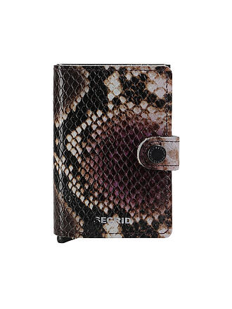 SECRID | Portafoglio - Miniwallet Serpent Animal Prints Purpel