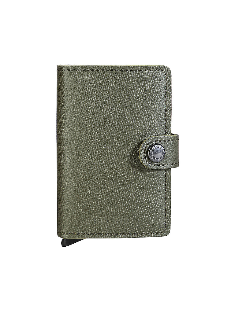 Portafoglio - Miniwallet Crisple kelp oliva