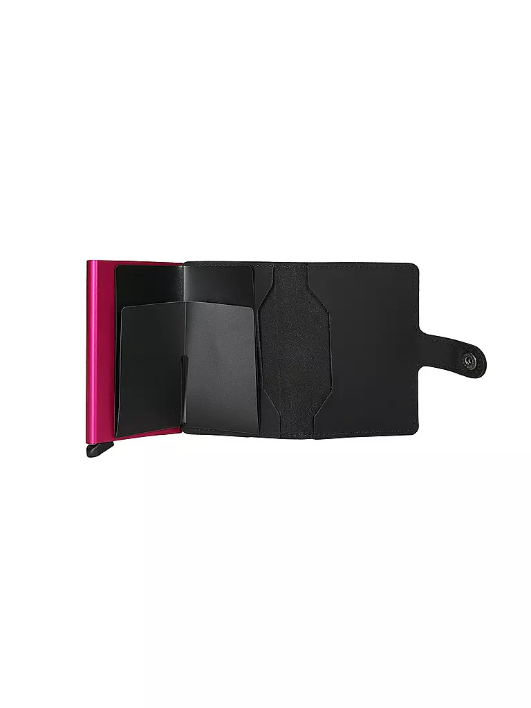 SECRID | Geldbörse - Miniwallet MATTE Mini black fuchsia  | Nero