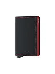 SECRID | Geldbörse - Slimwallet black & red | Nero