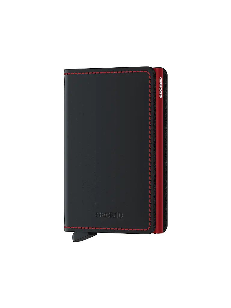 SECRID | Geldbörse - Slimwallet black & red | Nero