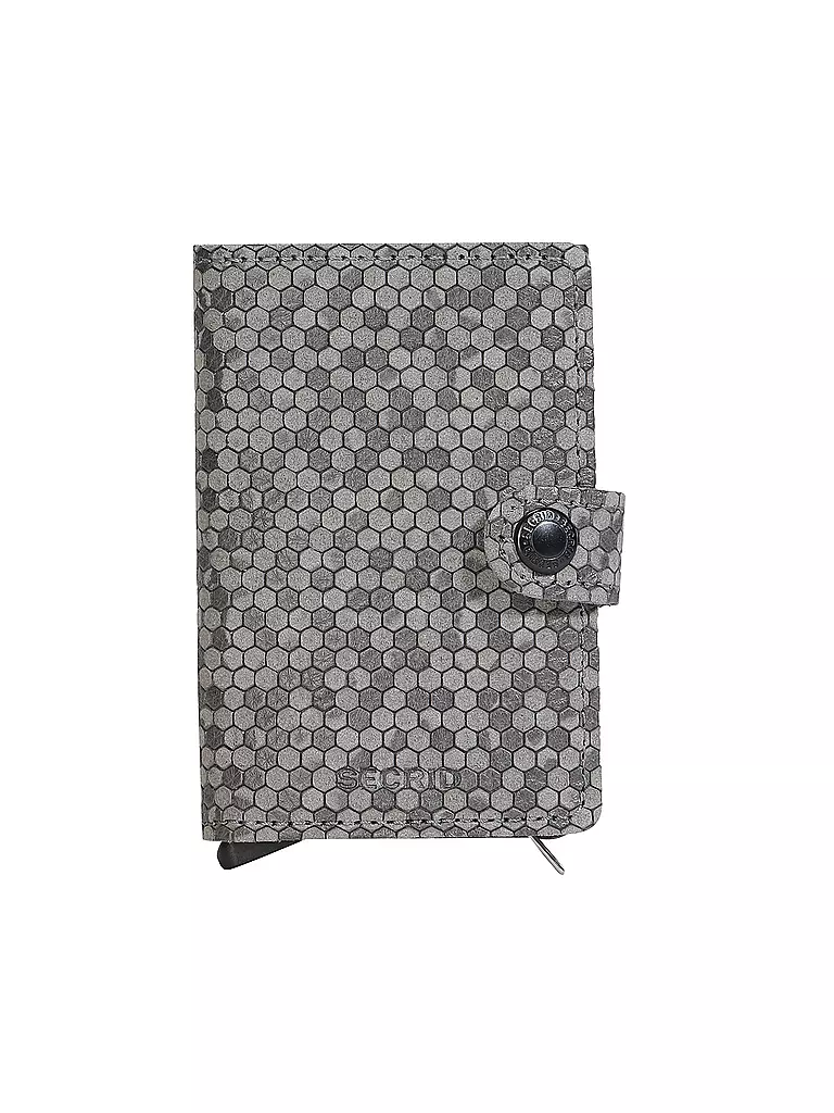 SECRID | Miniwallet HEXAGON Grigio | Grigio