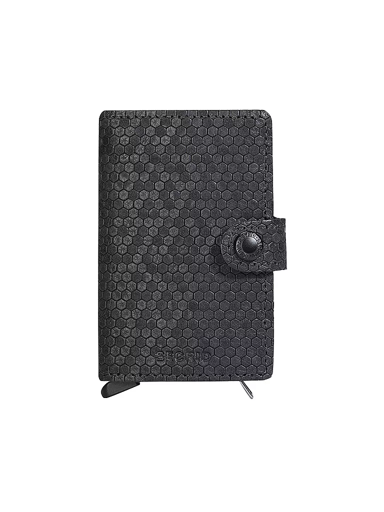 SECRID | Miniwallet HEXAGON Nero | Nero