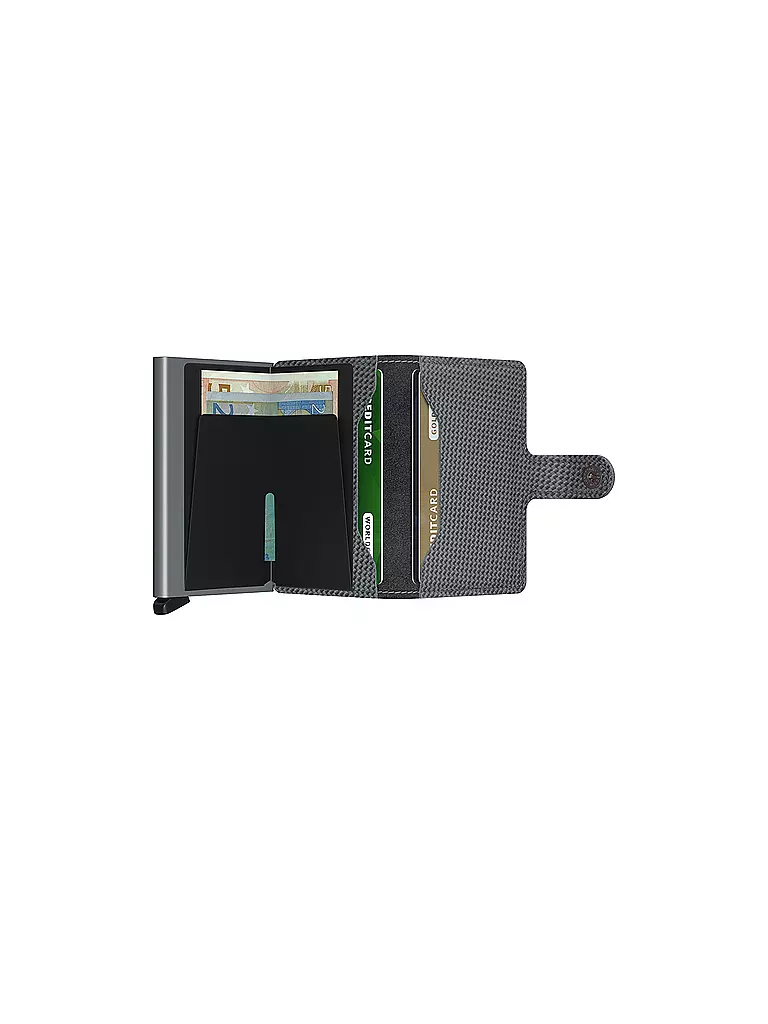 SECRID | Portafoglio - Miniwallet Carbon Cool Grey | Grigio