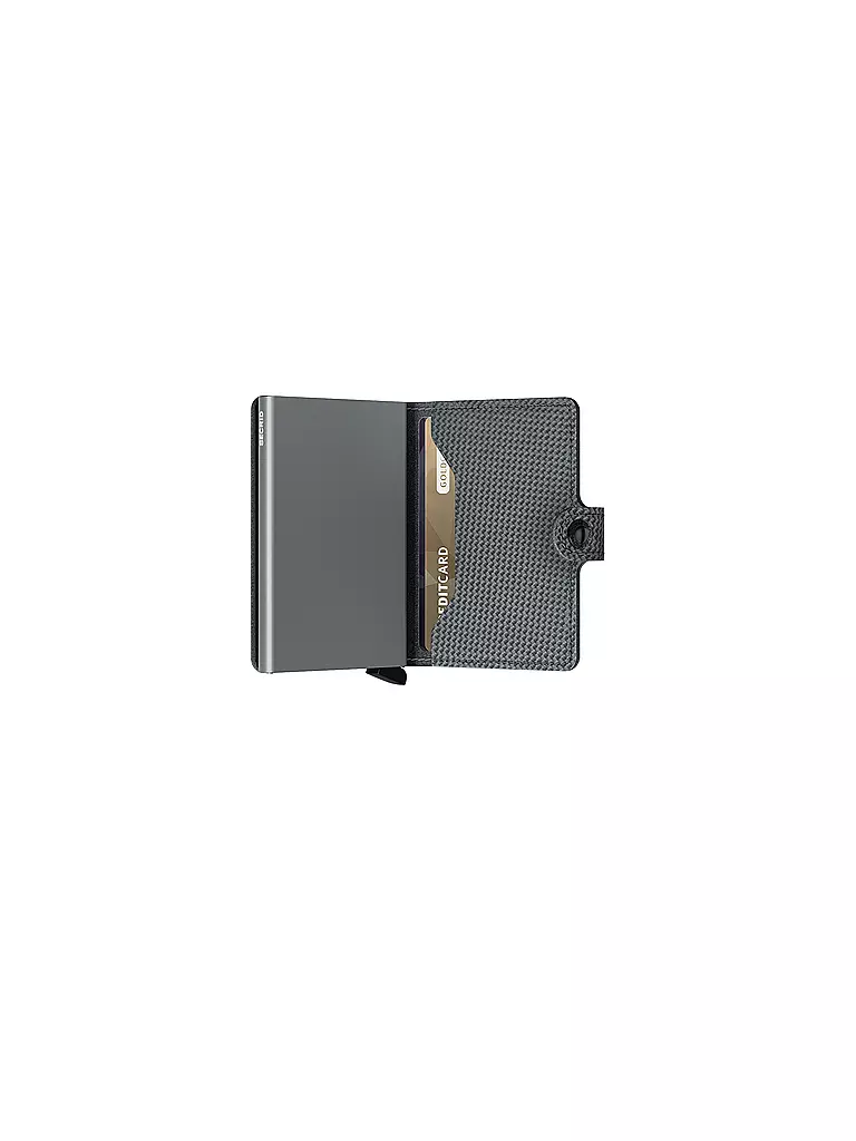 SECRID | Portafoglio - Miniwallet Carbon Cool Grey | Grigio