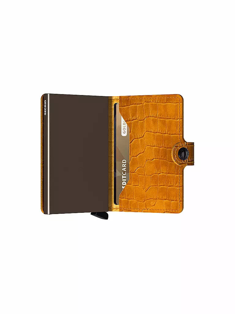 SECRID | Portafoglio - Miniwallet Cleo Mini Ochre Brown | Senape