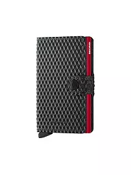 SECRID | Portafoglio - Miniwallet Cubic Nero Rosso | Nero