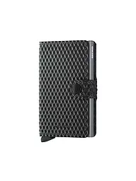 SECRID | Portafoglio - Miniwallet Cubic Nero Rosso | Nero
