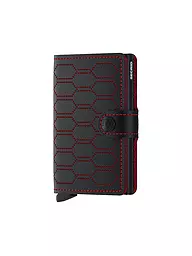 SECRID | Portafoglio - Miniwallet Fuel Perforated Nero Rosso | Nero