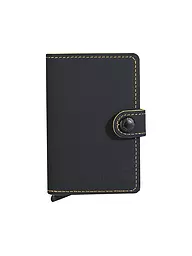 SECRID | Portafoglio - Miniwallet Matte Mini Black & Blue | Nero