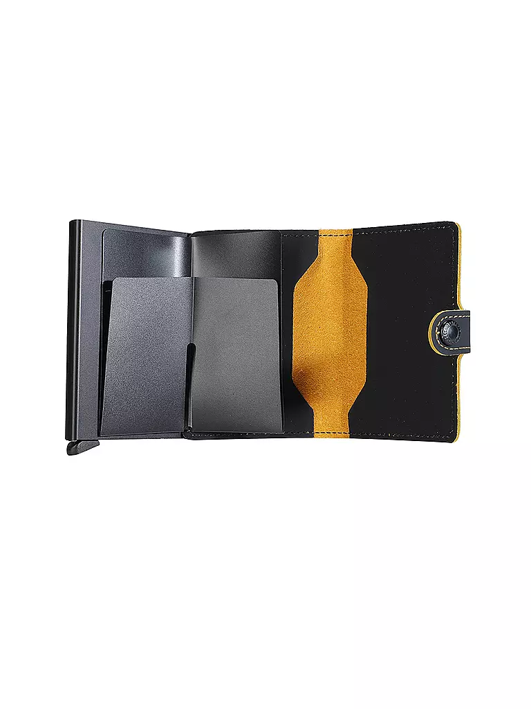 SECRID | Portafoglio - Miniwallet MATTE Mini black & ochre | Nero
