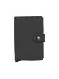 SECRID | Portafoglio - Miniwallet Matte Mini Black & Blue | Nero