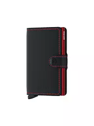 SECRID | Portafoglio - Miniwallet Matte Mini Black & Blue | Nero