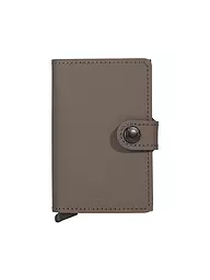 SECRID | Portafoglio - Miniwallet Matte Mini Black & Blue | Marrone