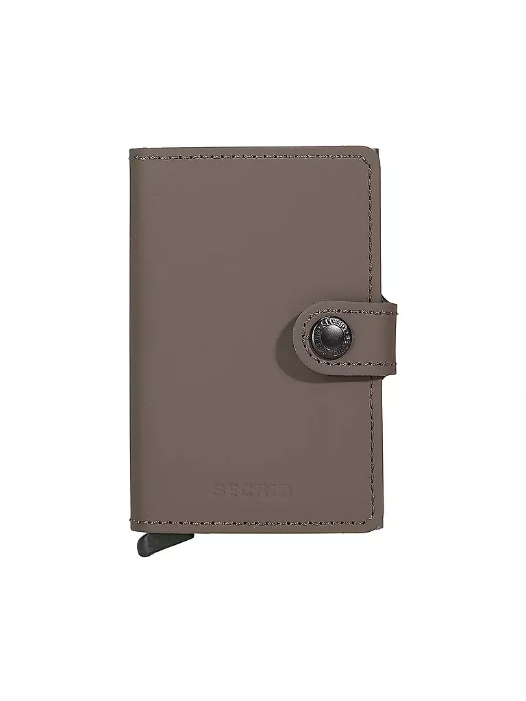 SECRID | Portafoglio - Miniwallet MATTE Mini truffel | Marrone