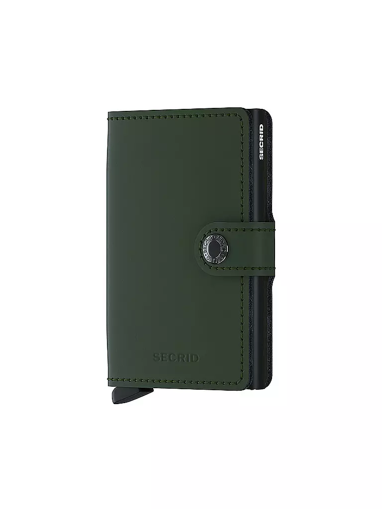 SECRID | Portafoglio - Miniwallet Matte Mini Verde/Nero | Verde scuro