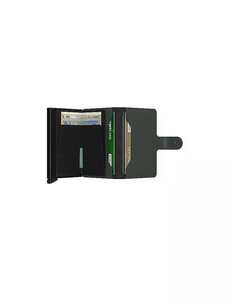 SECRID | Portafoglio - Miniwallet Matte Mini Verde/Nero | Verde scuro
