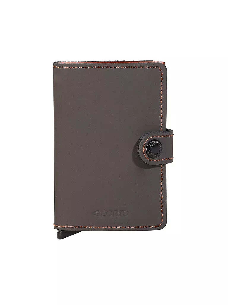 SECRID | Portafoglio - Miniwallet Matte Truffle Orange | Marrone