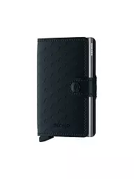 SECRID | Portafoglio - Miniwallet Optical Mini Black Titanium | Nero