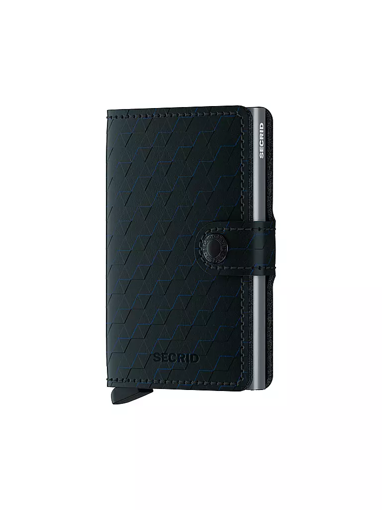 SECRID | Portafoglio - Miniwallet Optical Mini Black Titanium | Nero