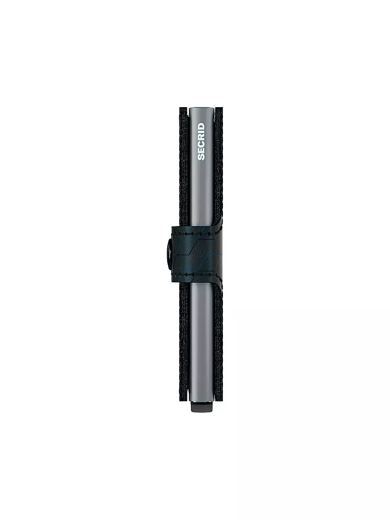 SECRID | Portafoglio - Miniwallet Optical Mini Black Titanium | Nero