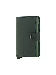 SECRID | Portafoglio - Miniwallet Original Mini Nero-Marrone | Verde scuro