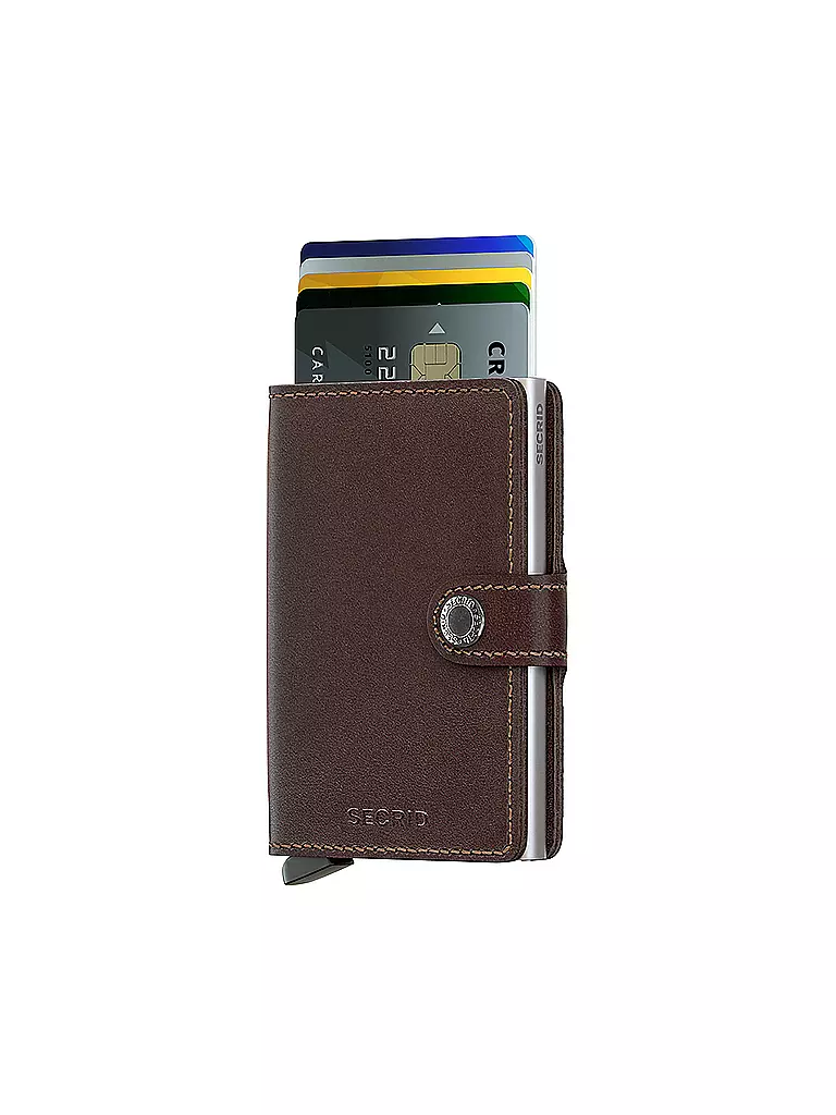 SECRID | Portafoglio - Miniwallet Original Mini Marrone Scuro | Marrone