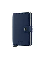 SECRID | Portafoglio - Miniwallet Original Mini Marrone Scuro | Blu