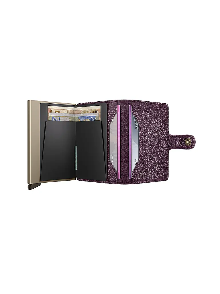 SECRID | Portafoglio - Miniwallet PEBBLE MINI Grape | 