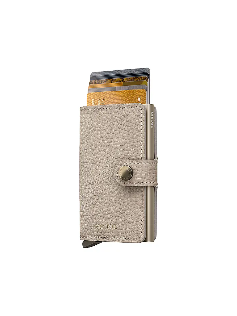 SECRID | Portafoglio - Miniwallet PEBBLE MINI Latte | Crema