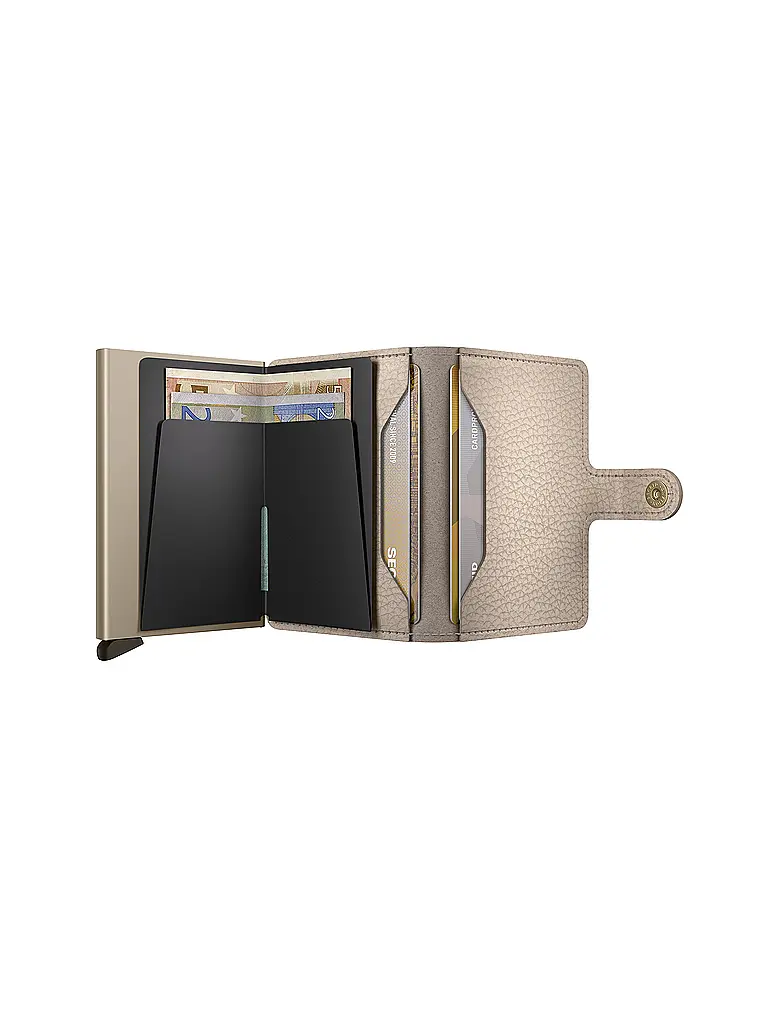 SECRID | Portafoglio - Miniwallet PEBBLE MINI Latte | Crema
