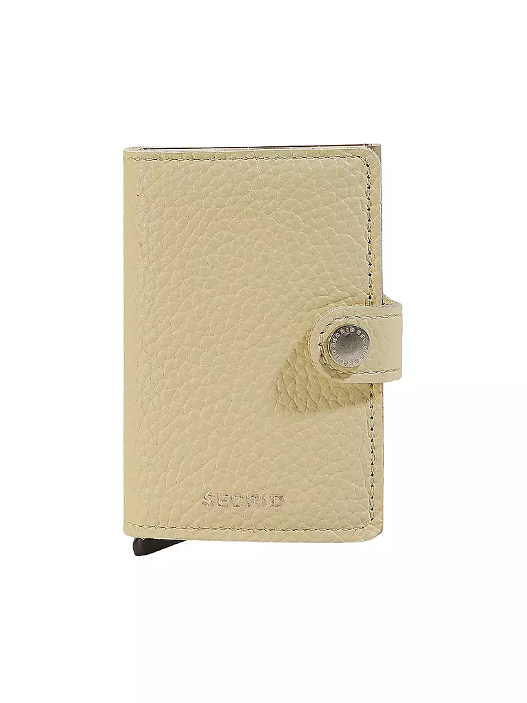 SECRID | Portafoglio - Miniwallet PEBBLE MINI MPE_Giallo Burro | Giallo