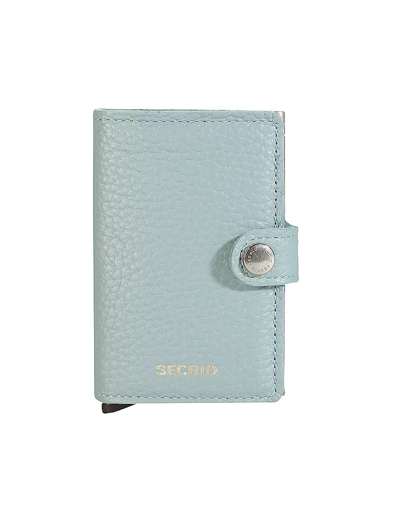 SECRID | Portafoglio - Miniwallet PEBBLE MINI verde mare | Menta