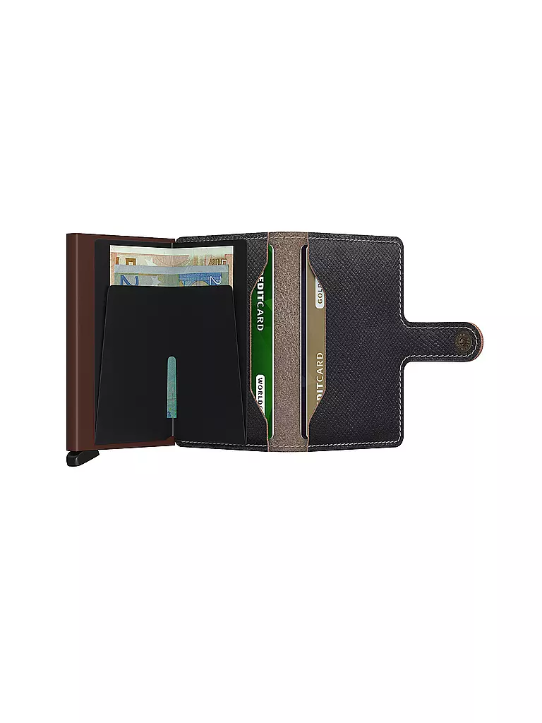 SECRID | Portafoglio - Miniwallet Saffiano Brown | Marrone