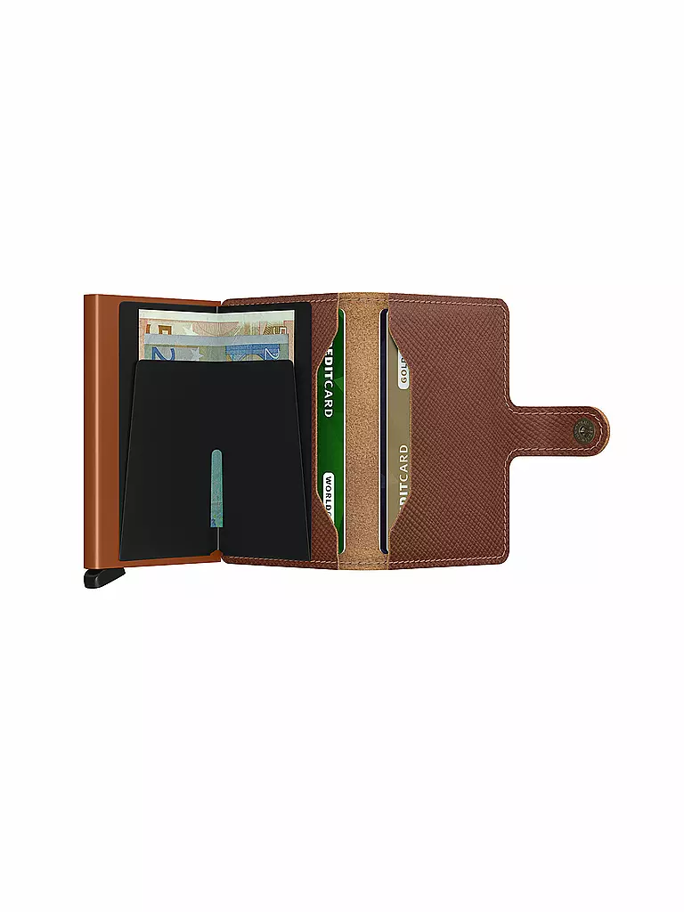 SECRID | Portafoglio - Miniwallet Saffiano Caramello | Marrone chiaro