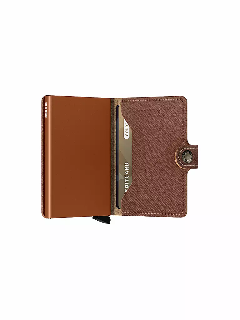 SECRID | Portafoglio - Miniwallet Saffiano Caramello | 