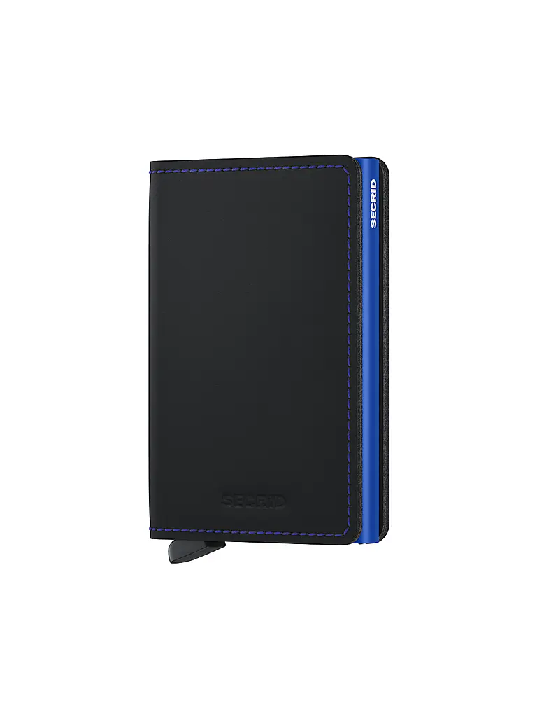 SECRID | Portafoglio - Slimwallet black&blue | Nero