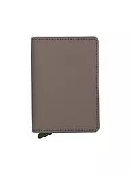 SECRID | Portafoglio - Slimwallet MATTE Mini truffel | Marrone