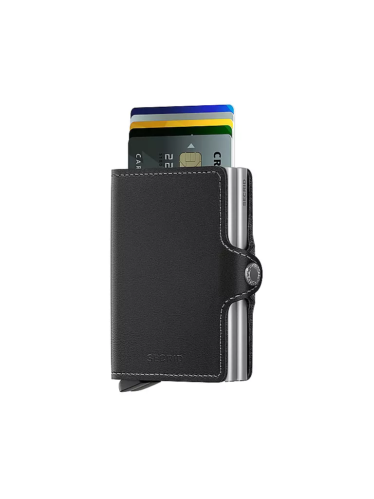 SECRID | Portafoglio - Twinwallet Original Twin Black | 