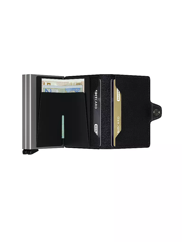 SECRID | Portafoglio - Twinwallet Original Twin Black | 