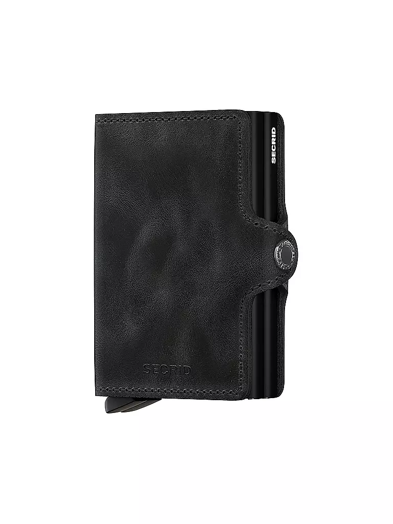SECRID | Portafoglio - Twinwallet Vintage Twin Black | Nero