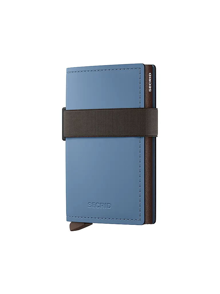SECRID | Portafoglio BANDWALLET Blu-Marrone | Blu