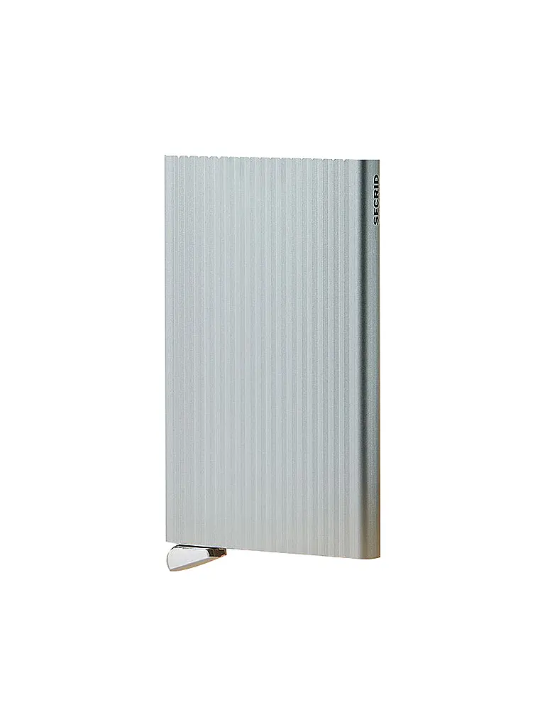 SECRID | Portafoglio PREMIUM CARDPROTECTOR + FLUTED Argento | Argento