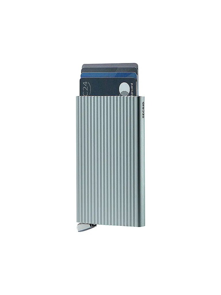 SECRID | Portafoglio PREMIUM CARDPROTECTOR + FLUTED Argento |