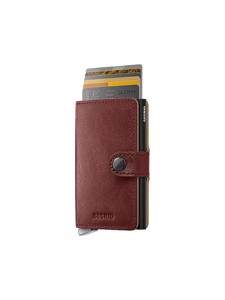 SECRID | Portafoglio PREMIUM MINIWALLET Basco Marrone | Marrone