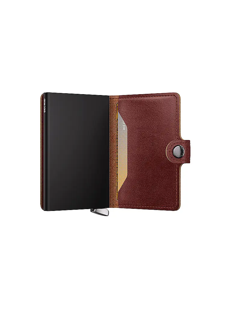 SECRID | Portafoglio PREMIUM MINIWALLET Basco Marrone | Marrone