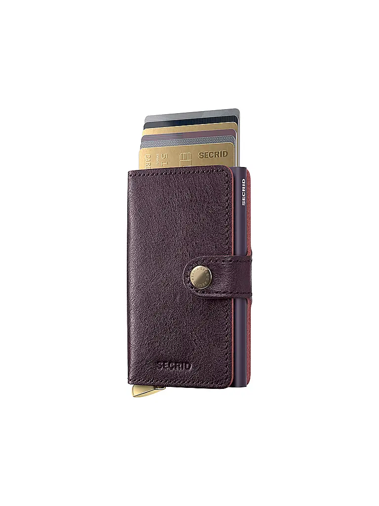 SECRID | Portafoglio PREMIUM MINIWALLET Bordeaux | 
