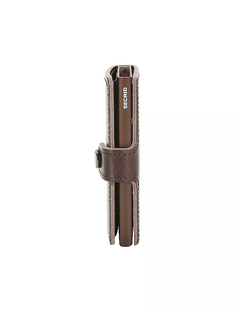 SECRID | Portafoglio PREMIUM MINIWALLET DUSK Marrone Scuro | Marrone
