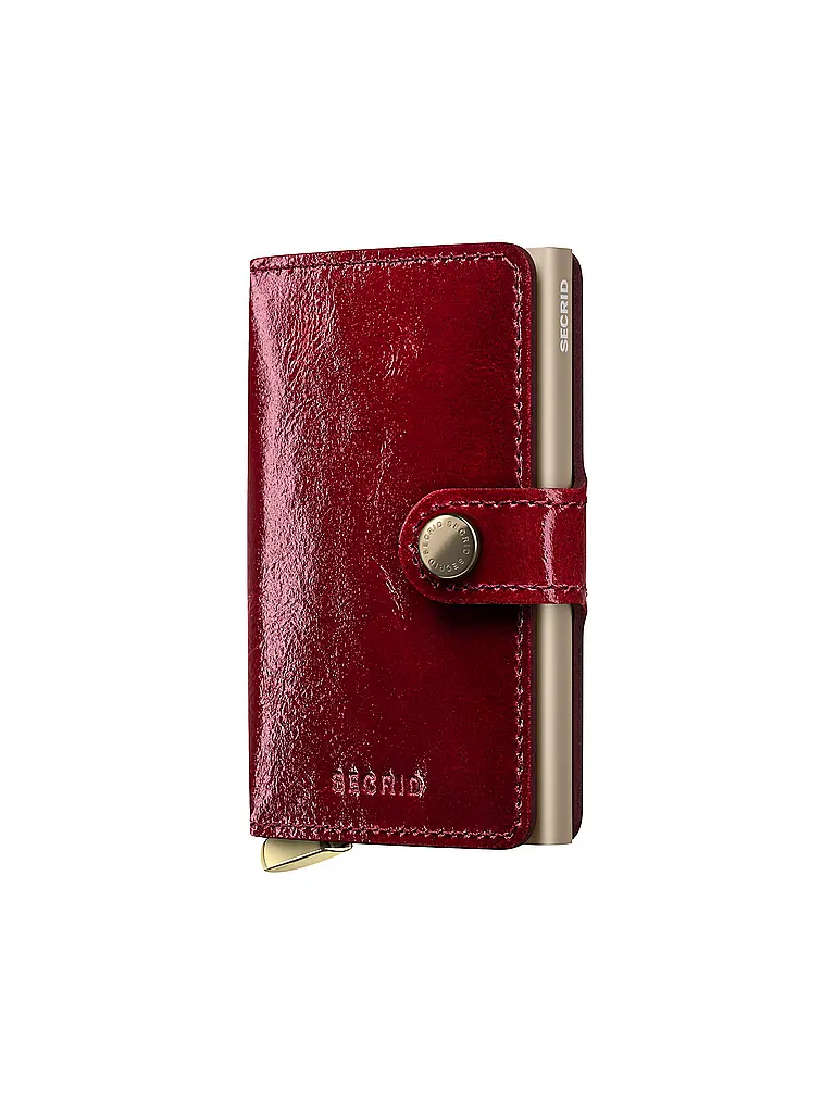SECRID | Portafoglio PREMIUM MINIWALLET Red | Rosso scuro